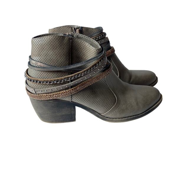 R2 Women's Skylar Ankle Booties Size 8.5M - Picture 1 of 11